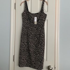 Leopard Print Dress, new with tags